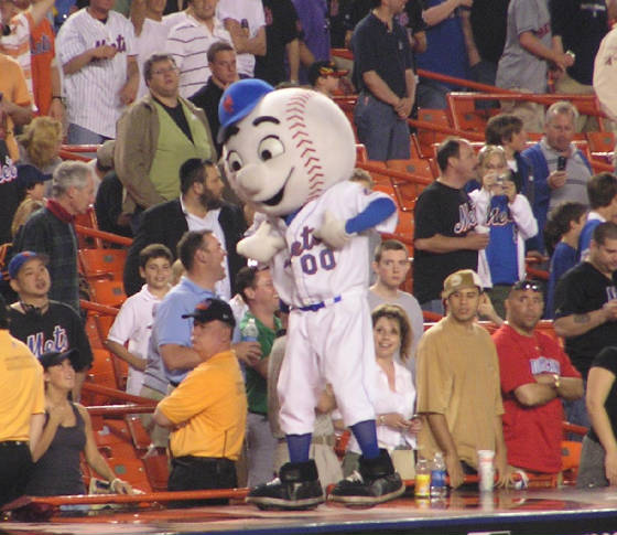 Mr Met - Shea Stadium